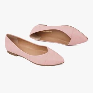 FUNKYMONKEY Women's Classic Ballet Flats Slip On Shoes Pink Size 9 NWOT